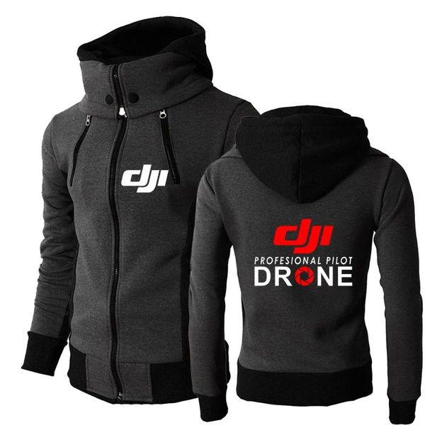 men's hoodies & sweatshirts dji professional pilot drone logo comfortable print muscle zipper coat fitness pocket male wild hooded, Black
men's hoodies & sweatshirts dji professional pilot drone logo comfortable print muscle zipper coat fitness pocket male wild hooded, Black