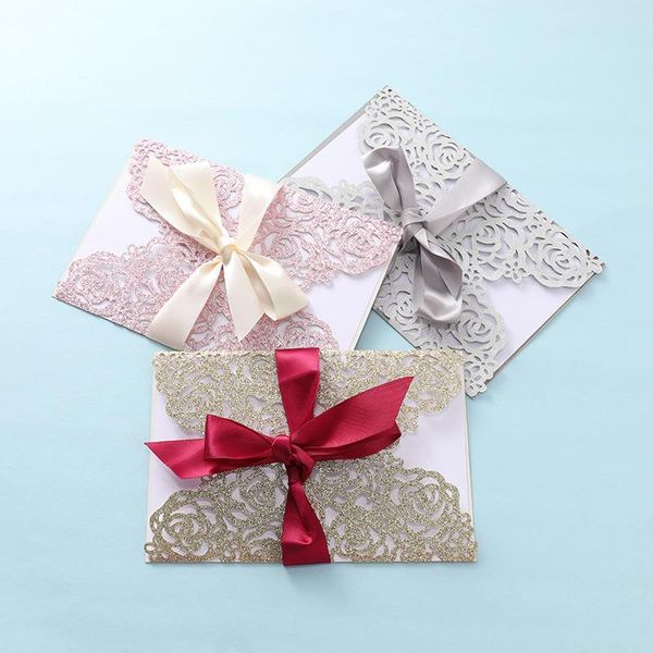 gift wrap 50pcs gold, pink, silver wedding invitations, flash laser cut high-quality customized invitation cards
gift wrap 50pcs gold, pink, silver wedding invitations, flash laser cut high-quality customized invitation cards
