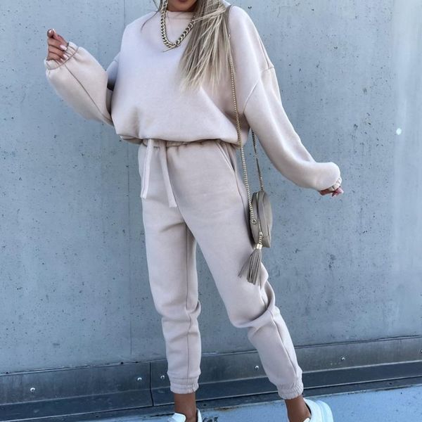 women's two piece pants wenyujh tracksuit autumn plus fleece sweatshirts set casual solid female sports hoodie suit long pant sets, White
women's two piece pants wenyujh tracksuit autumn plus fleece sweatshirts set casual solid female sports hoodie suit long pant sets, White