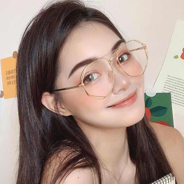 fashion sunglasses frames women anti blue light glasses frame mental men spectacle transparent, Black
fashion sunglasses frames women anti blue light glasses frame mental men spectacle transparent, Black