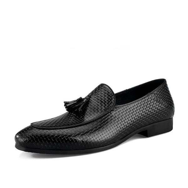 dress shoes luxury loafers men crocodile pattern easy wear slip on pointed toe wediing office leather, Black
dress shoes luxury loafers men crocodile pattern easy wear slip on pointed toe wediing office leather, Black