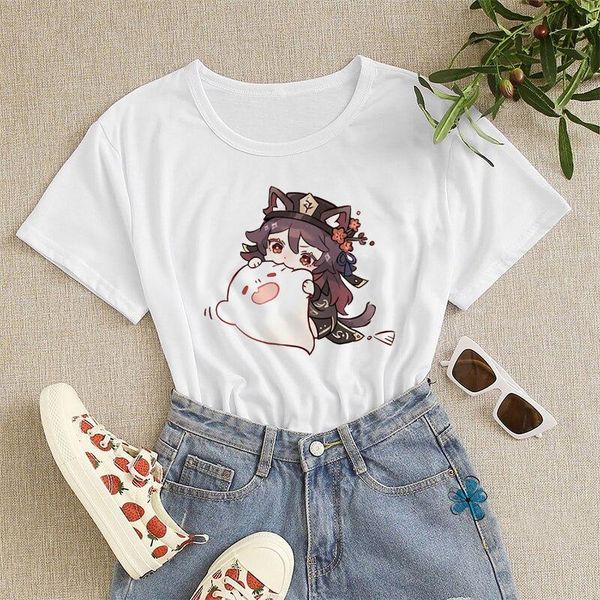 women's t-shirt japanese anime genshin impact graphic t shirts womens kawaii summer funny cartoon print tee harajuku clothes, White
women's t-shirt japanese anime genshin impact graphic t shirts womens kawaii summer funny cartoon print tee harajuku clothes, White