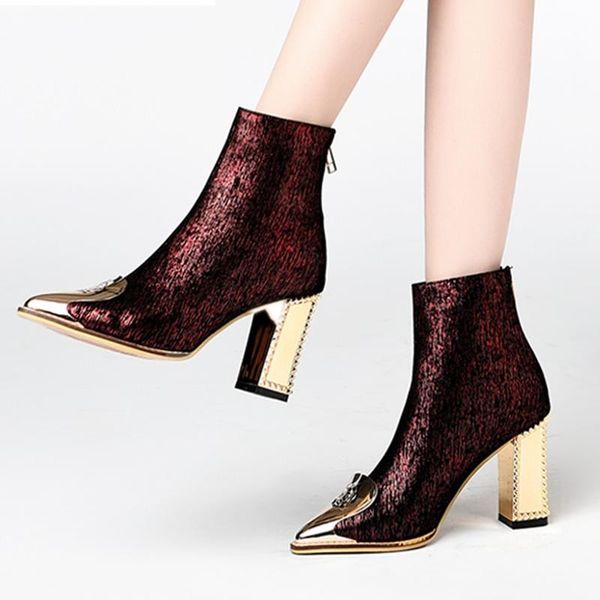 boots short women's 2021 rough heeled high spring/autumn single retro pointed british, Black
boots short women's 2021 rough heeled high spring/autumn single retro pointed british, Black