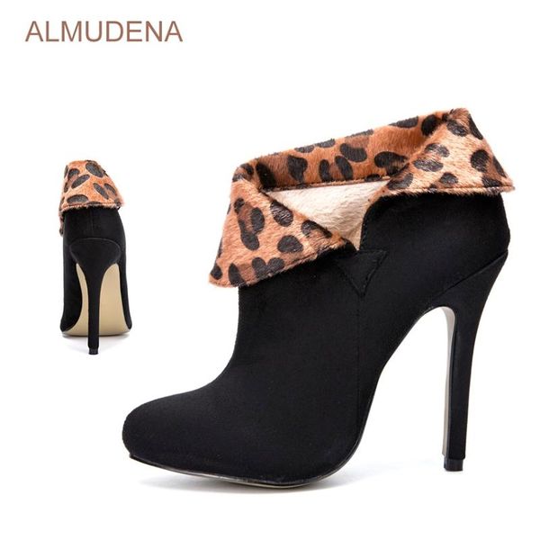 boots suede leopard print slip-on thin high heel ankle black fashion basic women shoes
boots suede leopard print slip-on thin high heel ankle black fashion basic women shoes