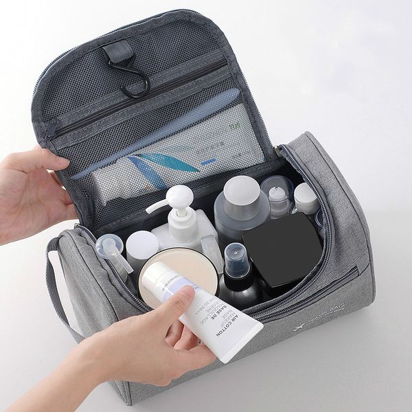 men hanging cosmetic bag business makeup case women travel make up zipper organizer storage pouch toiletry wash bath kit 2020, Black;red
men hanging cosmetic bag business makeup case women travel make up zipper organizer storage pouch toiletry wash bath kit 2020, Black;red