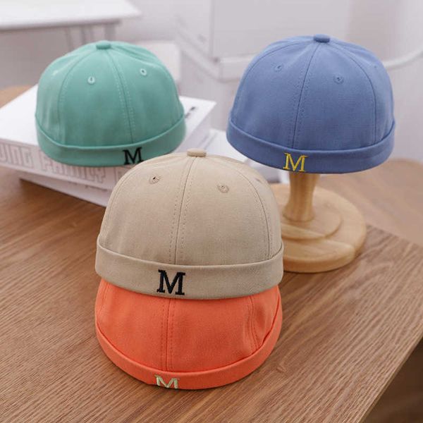 new thin spring and autumn baby hat children personality hip hop melon skin korean boys' trend girls' landlord, Yellow
new thin spring and autumn baby hat children personality hip hop melon skin korean boys' trend girls' landlord, Yellow
