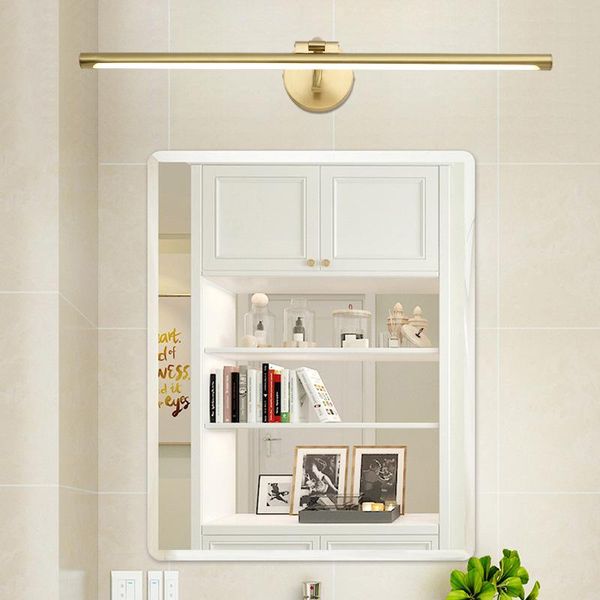 h65 brass mirror front mirror cabinet special bathroom led lamp nordic toilet lamp american bathroom makeup ac85-265v
h65 brass mirror front mirror cabinet special bathroom led lamp nordic toilet lamp american bathroom makeup ac85-265v
