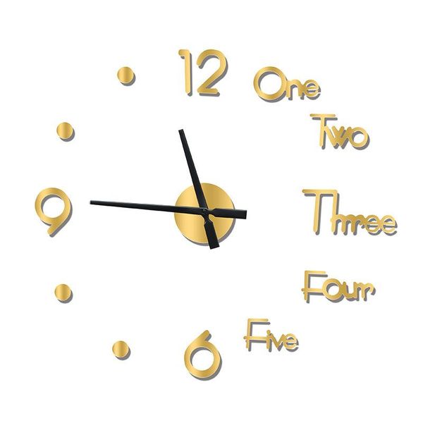 dou yin celebrity inspired acrylic wall sticker clock diy simple clock mute home living room study bedroom wall
dou yin celebrity inspired acrylic wall sticker clock diy simple clock mute home living room study bedroom wall