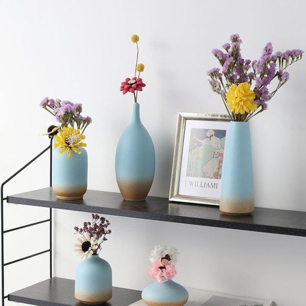 vases nordic modern home decoration accessories living room gradient blue ceramic flower vase plant pot support for flowers
vases nordic modern home decoration accessories living room gradient blue ceramic flower vase plant pot support for flowers
