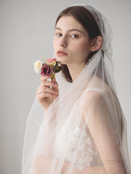 bridal veils long wedding veil with clips one layers cut edge blusher accessories crystals bride, Black
bridal veils long wedding veil with clips one layers cut edge blusher accessories crystals bride, Black