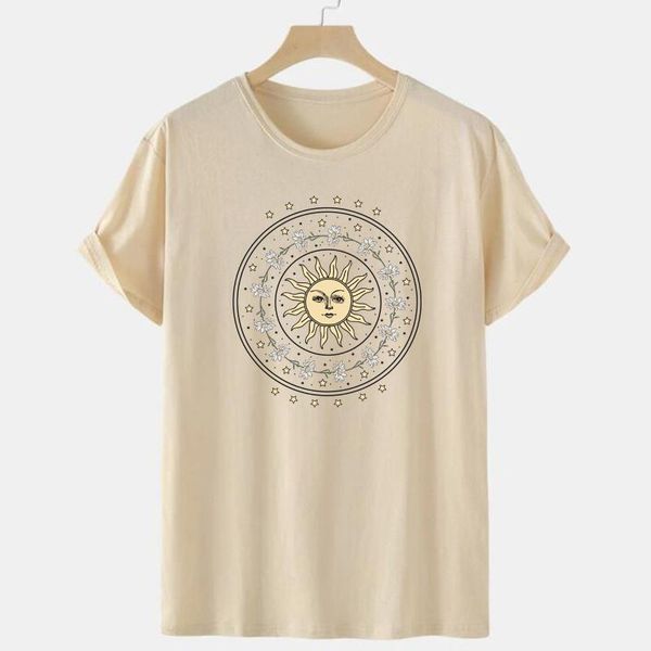 women's t-shirt kuakuayu hjn sun daisy celestial t shirt vintage aesthetic oversized women summer short sleeve graphic tees retro, White
women's t-shirt kuakuayu hjn sun daisy celestial t shirt vintage aesthetic oversized women summer short sleeve graphic tees retro, White