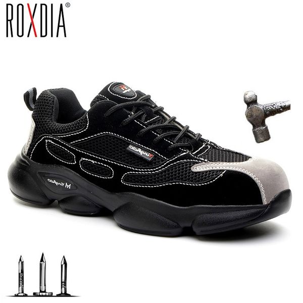 roxdia brand lightweight steel toecap men safety shoes women work outdoor breathable male female shoes plus size 36-46 rxm648 210315, Black;brown
roxdia brand lightweight steel toecap men safety shoes women work outdoor breathable male female shoes plus size 36-46 rxm648 210315, Black;brown
