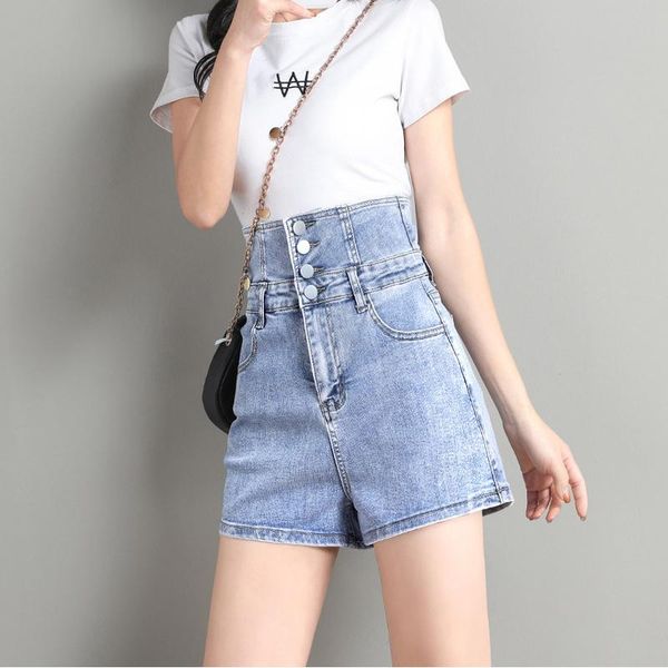 women's shorts summer women back lace up design high waist white a-line loose straight jean multi-button black denim, White;black
women's shorts summer women back lace up design high waist white a-line loose straight jean multi-button black denim, White;black