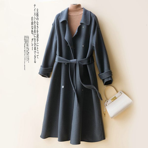 2021 overcoat women 100% merino wool sleeve the new fashion autumn winter ladies long jacket coats thick warm cardigan lyjp, Black
2021 overcoat women 100% merino wool sleeve the new fashion autumn winter ladies long jacket coats thick warm cardigan lyjp, Black