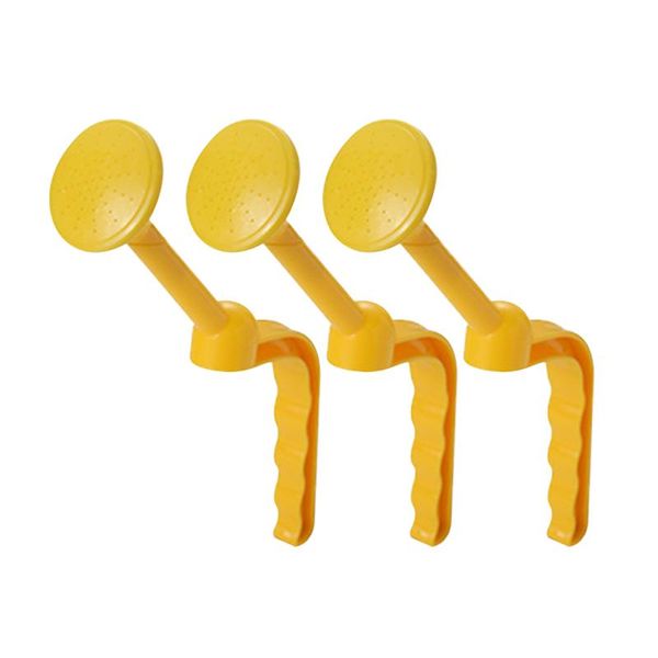 watering equipments 3pcs universal irrigation part sprinkler nozzle easy to install long mouth garden yard plant multicolor plastic