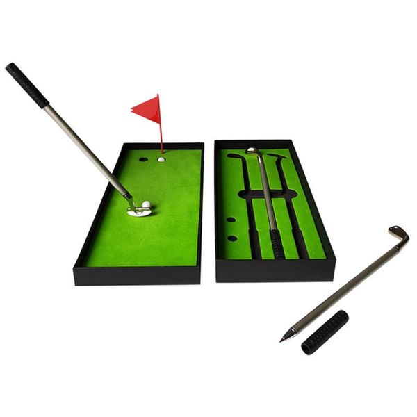 complete set of clubs golf pen deskgoft gift mini green driving range pens with club and metal balls flag aluminum alloy golf sport
complete set of clubs golf pen deskgoft gift mini green driving range pens with club and metal balls flag aluminum alloy golf sport