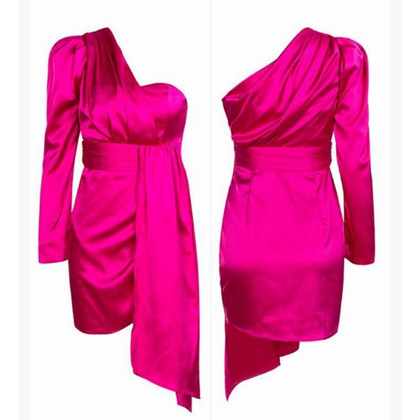casual dresses 2021 women chic summer yellow rose red one shoulder satin fashion dress solid mini clubwear bodycon vestidos wholesale, Black;gray
casual dresses 2021 women chic summer yellow rose red one shoulder satin fashion dress solid mini clubwear bodycon vestidos wholesale, Black;gray