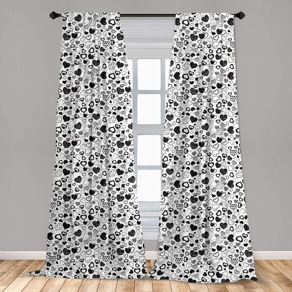 curtain & drapes hearts curtains monochrome love theme with various art styles swirls polka dots lines scars window for living room
curtain & drapes hearts curtains monochrome love theme with various art styles swirls polka dots lines scars window for living room