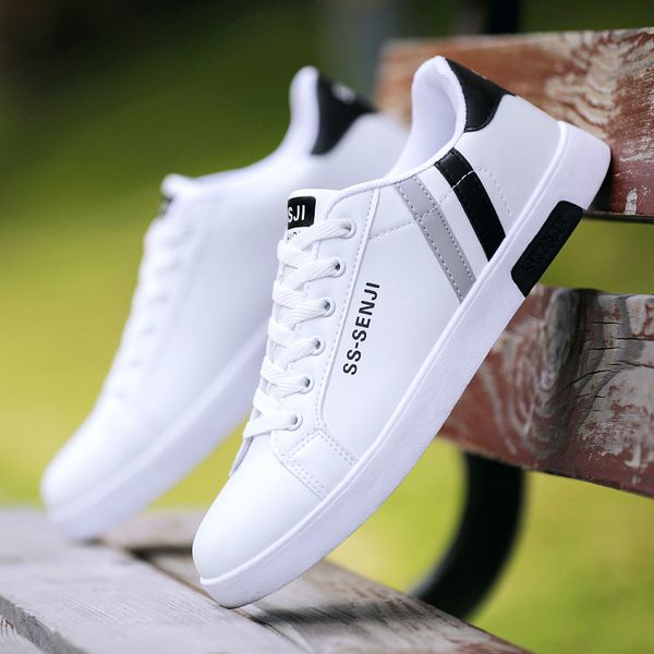 men white vulcanized flat shoes lace-up comfortable sneaker for male tenis masculino adulto men zapatillas 2020
men white vulcanized flat shoes lace-up comfortable sneaker for male tenis masculino adulto men zapatillas 2020