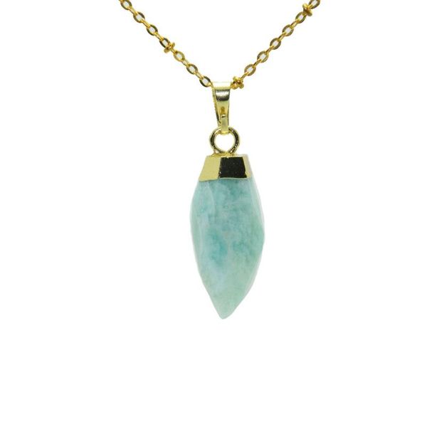 pendant necklaces 1pc fashion jewelry natural stone gold point women necklace faceted vein amazonite for girl, Silver
pendant necklaces 1pc fashion jewelry natural stone gold point women necklace faceted vein amazonite for girl, Silver