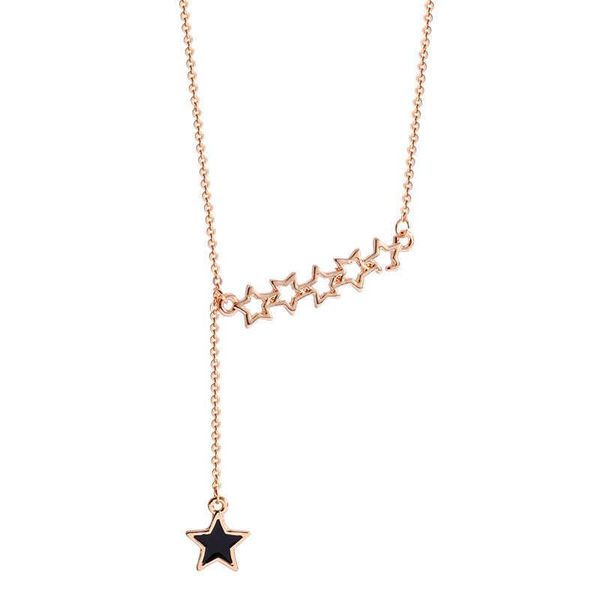 pendant necklaces fashion jewelry gift real luxurious star titanium steel clavicle female's torque party trendy statement necklace for, Silver
pendant necklaces fashion jewelry gift real luxurious star titanium steel clavicle female's torque party trendy statement necklace for, Silver