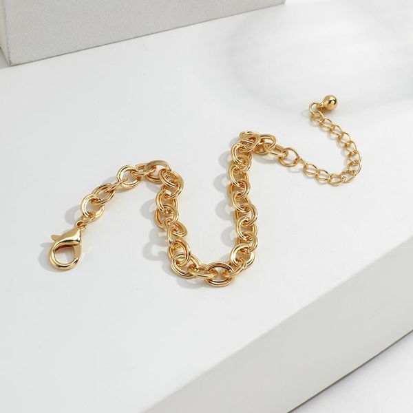 link, chain aensoa women's men's bracelet vintage metal cuban o link bracelets hip hop gold color fashion jewelry wholesale, Black
link, chain aensoa women's men's bracelet vintage metal cuban o link bracelets hip hop gold color fashion jewelry wholesale, Black