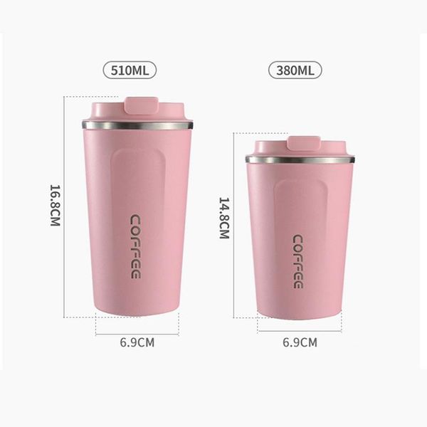 water bottles 380 & 510ml 304 stainless steel thermo cup travel coffee mug with lid car bottle vacuum flasks thermocup for gift
water bottles 380 & 510ml 304 stainless steel thermo cup travel coffee mug with lid car bottle vacuum flasks thermocup for gift