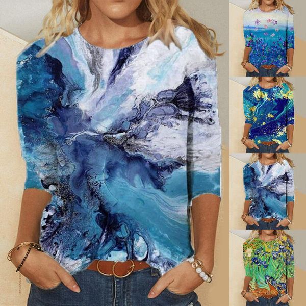 women's t-shirt graphic tee shirt femme printing long sleeve o-neck loose t-shirts casual aesthetic pullover tunics top, White
women's t-shirt graphic tee shirt femme printing long sleeve o-neck loose t-shirts casual aesthetic pullover tunics top, White