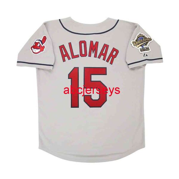 stitched custom sandy alomar 1995 world series grey road jersey add name number baseball jersey xs-6xl, Black
stitched custom sandy alomar 1995 world series grey road jersey add name number baseball jersey xs-6xl, Black