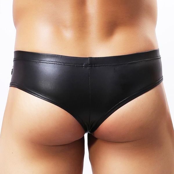 underpants boxer men underwear u convex big pouch design pu leather boxershorts gay panties, Black;white
underpants boxer men underwear u convex big pouch design pu leather boxershorts gay panties, Black;white