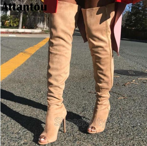 boots designer women winter shoes suede leather slim fit over the knee thin high heels party boot plus size, Black
boots designer women winter shoes suede leather slim fit over the knee thin high heels party boot plus size, Black