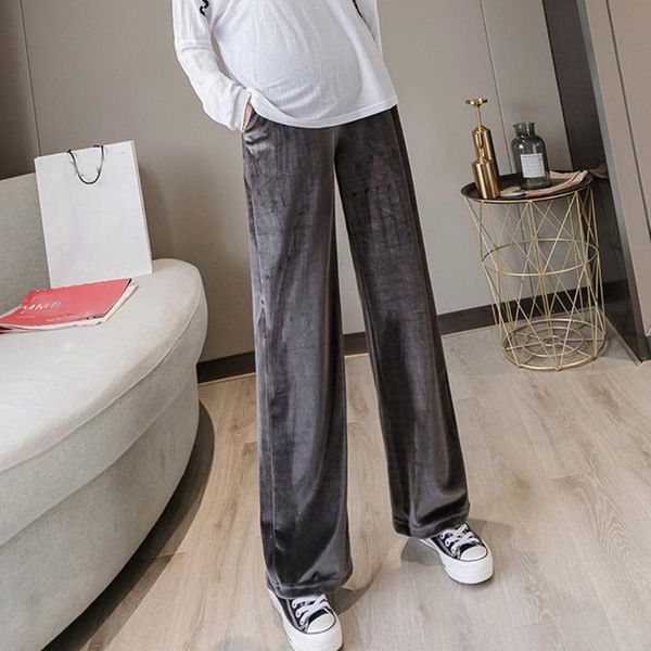 maternity bottoms sagace pants pure velvet wide leg loose straight casual dungaree overalls high waist, White
maternity bottoms sagace pants pure velvet wide leg loose straight casual dungaree overalls high waist, White