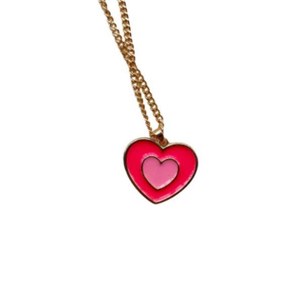 pendant necklaces double layer heart enamel choker necklace for women colorful chain korean fashion jewelry couple bijoux femme, Silver
pendant necklaces double layer heart enamel choker necklace for women colorful chain korean fashion jewelry couple bijoux femme, Silver