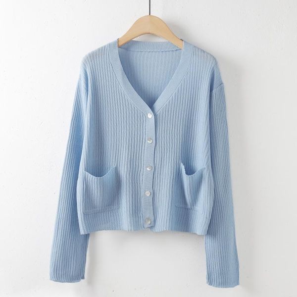 women's knits & tees lightweight knitted solid women sweater cardigan autumn 2021 v-neck slim elastic elegant office lady outwear coats, White
women's knits & tees lightweight knitted solid women sweater cardigan autumn 2021 v-neck slim elastic elegant office lady outwear coats, White