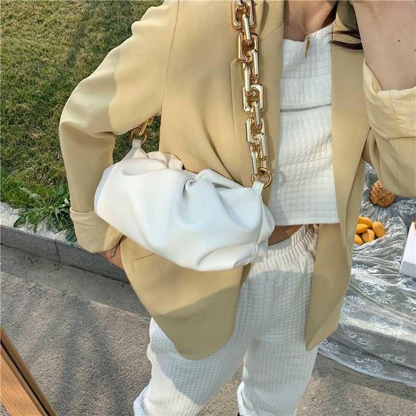 fashion shoulder underarm chain gold 2021 clouds wide fold female bag white new popular summer tdplb
fashion shoulder underarm chain gold 2021 clouds wide fold female bag white new popular summer tdplb