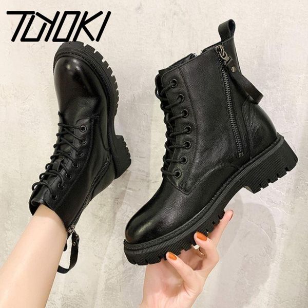 boots tuyoki real leather women ankle fashion platform high heel shoes woman winter warm short boot lady footwear size 35-40, Black
boots tuyoki real leather women ankle fashion platform high heel shoes woman winter warm short boot lady footwear size 35-40, Black