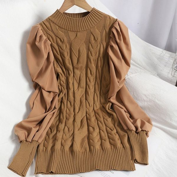 new 2021 spring fall women fashion long sleeve office lady patchwork knitted sweater korean casual mini sheath bodycon qu8e, Black;gray
new 2021 spring fall women fashion long sleeve office lady patchwork knitted sweater korean casual mini sheath bodycon qu8e, Black;gray