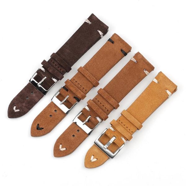 watch bands vintage 18mm 20mm 22mm quick spring bar brown suede strap, Black;brown
watch bands vintage 18mm 20mm 22mm quick spring bar brown suede strap, Black;brown
