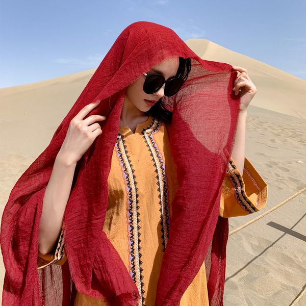 spring summer super large cotton and hemp scarf, pure color, ethnic style, seaside holiday, sun protection shawl, beach towel, silk, Blue;gray
spring summer super large cotton and hemp scarf, pure color, ethnic style, seaside holiday, sun protection shawl, beach towel, silk, Blue;gray