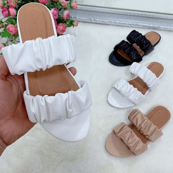 ladies buy outdoor beach slides platform flat hook shoes women slippers summer pu leather solid elegant retro sandals, Black
ladies buy outdoor beach slides platform flat hook shoes women slippers summer pu leather solid elegant retro sandals, Black
