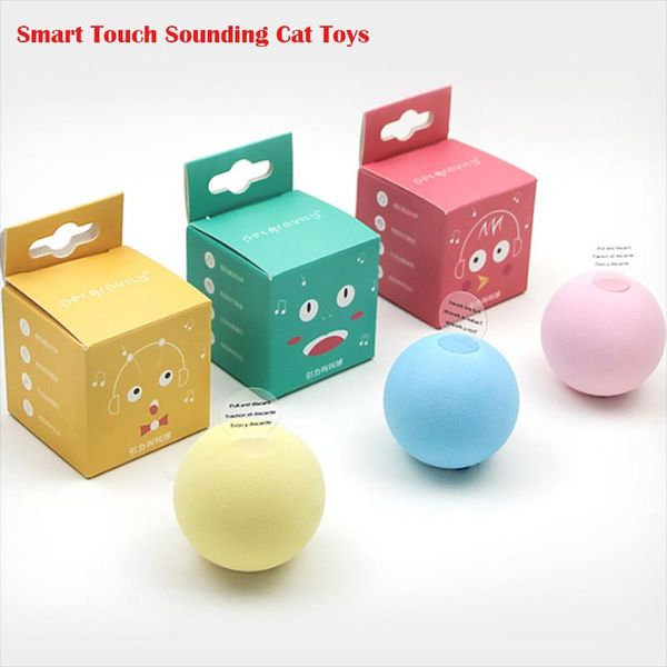 cat toys smart touch sounding for interactive ball gravity pet squeak supplies 3colors
cat toys smart touch sounding for interactive ball gravity pet squeak supplies 3colors