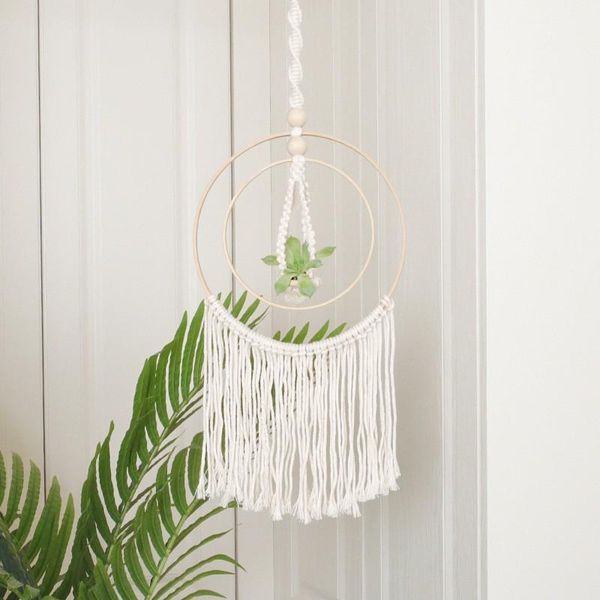 decorative objects & figurines macrame wall hanging tapestry decor mini flower pot basket home door balcony courtyard garden decoration
decorative objects & figurines macrame wall hanging tapestry decor mini flower pot basket home door balcony courtyard garden decoration