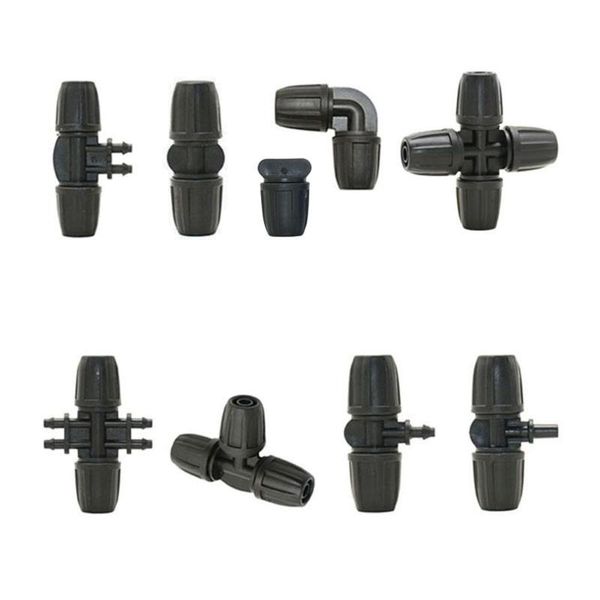 watering equipments garden 3/8" to 1/4" hose connector 8/11 4/7mm barbed lock tee straight elbow end plugs pipe adapter irrigator
watering equipments garden 3/8" to 1/4" hose connector 8/11 4/7mm barbed lock tee straight elbow end plugs pipe adapter irrigator