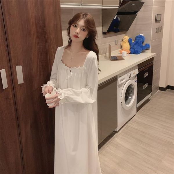 women's sleepwear women mid calf nightgowns solid square collar long sleeve drawstring ruffles loose retro chic french casual ulzzang l, Black;red
women's sleepwear women mid calf nightgowns solid square collar long sleeve drawstring ruffles loose retro chic french casual ulzzang l, Black;red