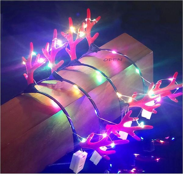 glowing light led elk cosplay deer antler ear headbands hen party hair accessories wedding decoration c qylltk, Blue;red
glowing light led elk cosplay deer antler ear headbands hen party hair accessories wedding decoration c qylltk, Blue;red