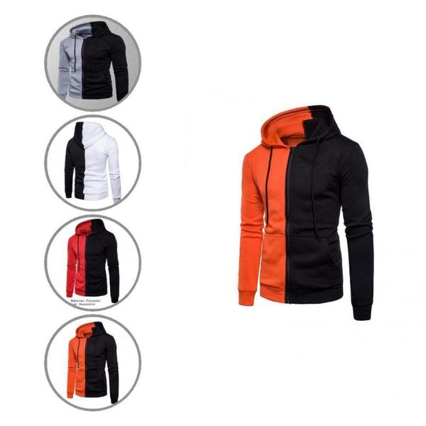 men's sweaters tracksuit zipper closure long sleeve sweatshirt ultra soft casual male clothing, White;black
men's sweaters tracksuit zipper closure long sleeve sweatshirt ultra soft casual male clothing, White;black