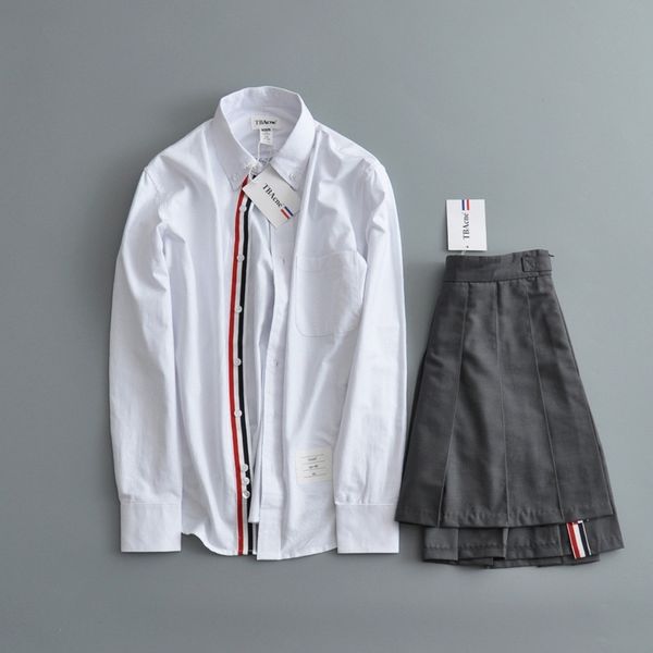 lovers' spring autumn clothes tb shirt men's women's fashion brand pure color bf student class dress oxford spinning wedding, White;black
lovers' spring autumn clothes tb shirt men's women's fashion brand pure color bf student class dress oxford spinning wedding, White;black