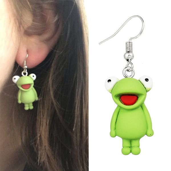 dangle & chandelier 2021 summer resin green frog pendant drop earrings for girls women children earring birthday gift lovely animal jewelry, Silver
dangle & chandelier 2021 summer resin green frog pendant drop earrings for girls women children earring birthday gift lovely animal jewelry, Silver
