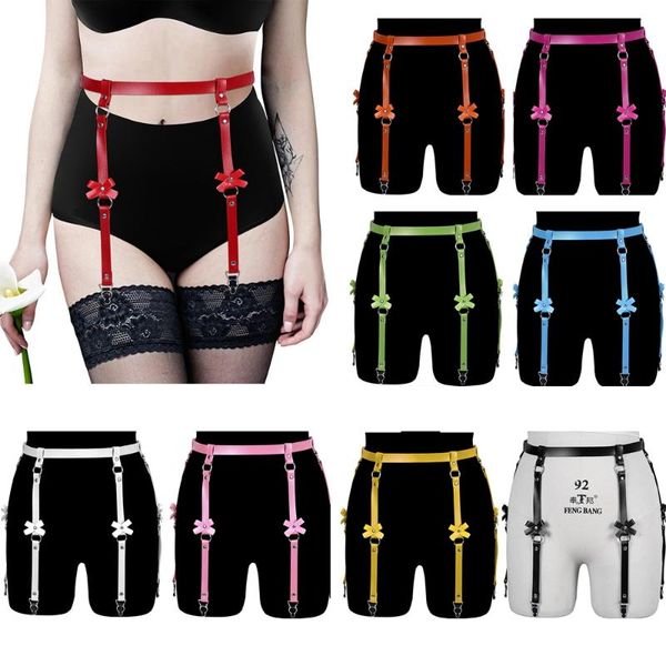 belts harajuku harness bondage women garter belt pu leather punk dance rave wear body fashion tight leg suspender strap, Black;brown
belts harajuku harness bondage women garter belt pu leather punk dance rave wear body fashion tight leg suspender strap, Black;brown