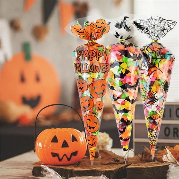 gift wrap 100 pcs candy ice cream packaging bag halloween christmas bat pumpkin head pattern cone food transparent bags
gift wrap 100 pcs candy ice cream packaging bag halloween christmas bat pumpkin head pattern cone food transparent bags